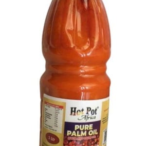 Palmolie om te koken, rode palmolie uit Nigeria, oliepalm, rood voor authentiek West-Afrikaans | Gerechten
