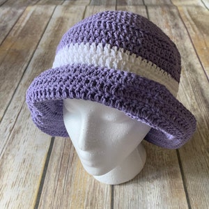 Crochet Cotton Bucket Hat - Etsy