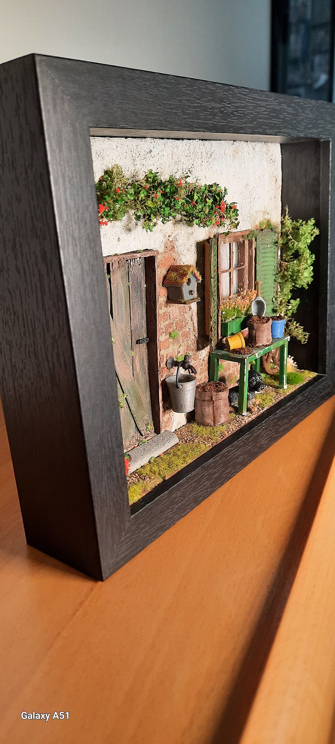 Diorama, Shadow Box, Mural, Wall Decoration, Miniature House Front ...