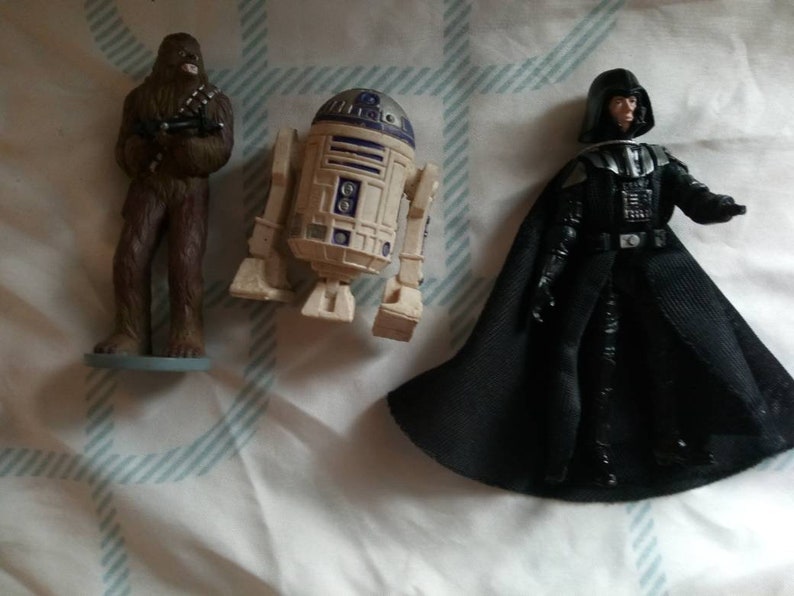 Star Wars Figures 3 Piece Lot Etsy