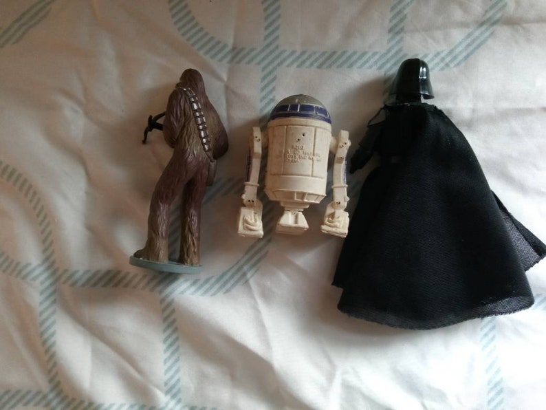 Star Wars Figures 3 Piece Lot Etsy