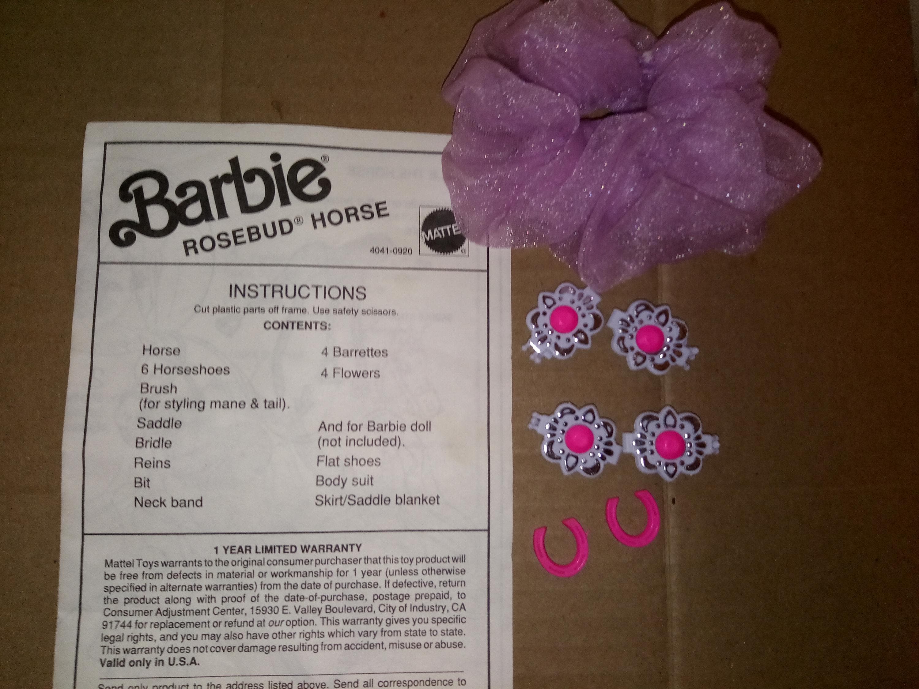 Barbie 1991 Dream Horse Collection Rosebud With Box - Etsy Barbie 1991 Dream Horse Collection Rosebud With Box - Etsy