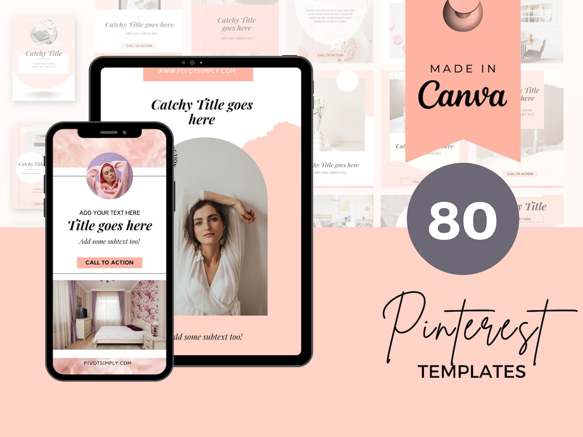 Pinterest Customize 80 Readymade Editable Pinterest Templates | Pinterestpins ...