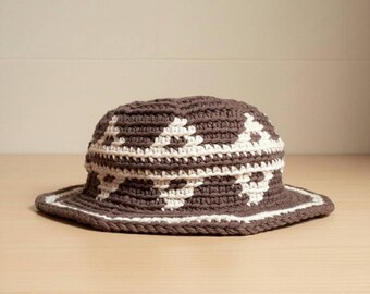CROCHET HAT PATTERN | Tribal Print Hat