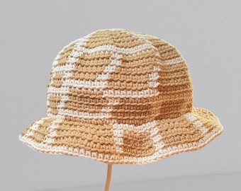 CROCHET HAT PATTERN | Giraffe Print Hat