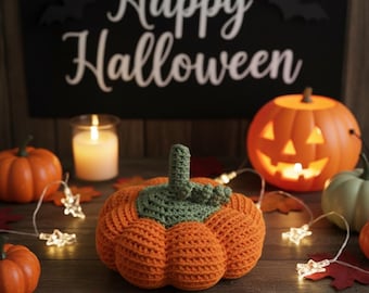 CROCHET PATTERN | Crochet Pumpkin Decor