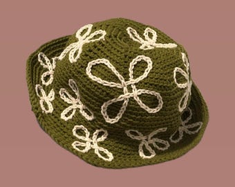 CROCHET HAT PATTERN | Butterfly Bucket Hat