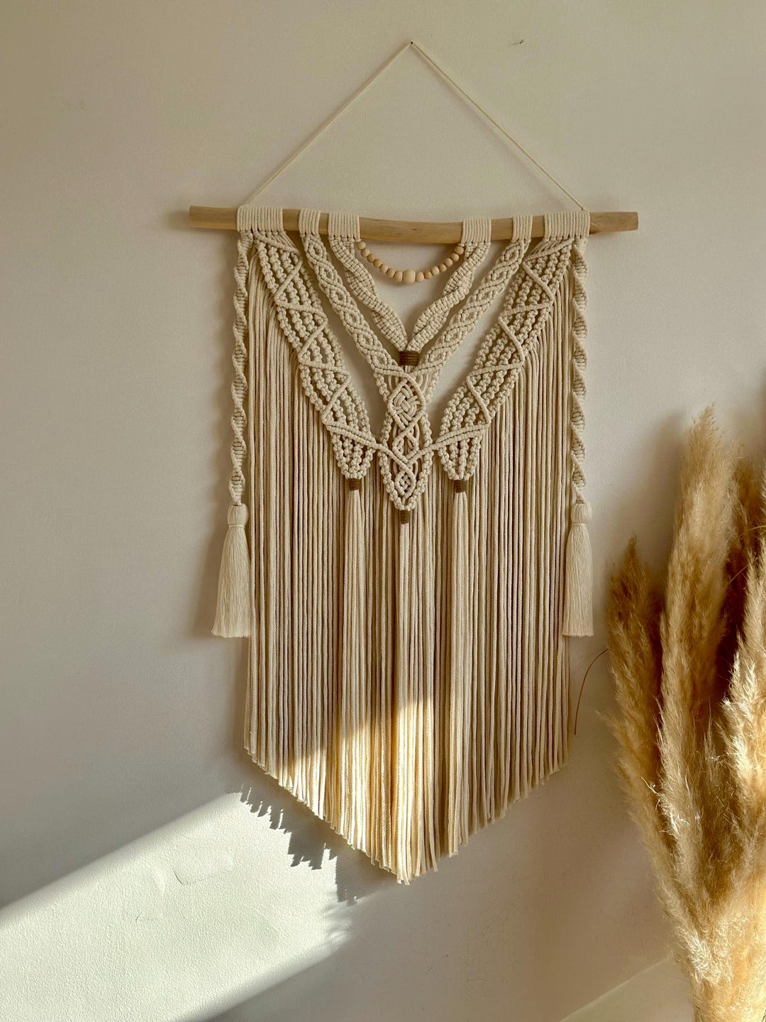 CHLOE Macrame Wall Hanging, Handmade Boho Wall Decor, Home Decor