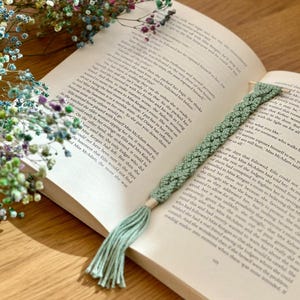 Handmade Macrame Bookmark: Boho Book Lover Gift