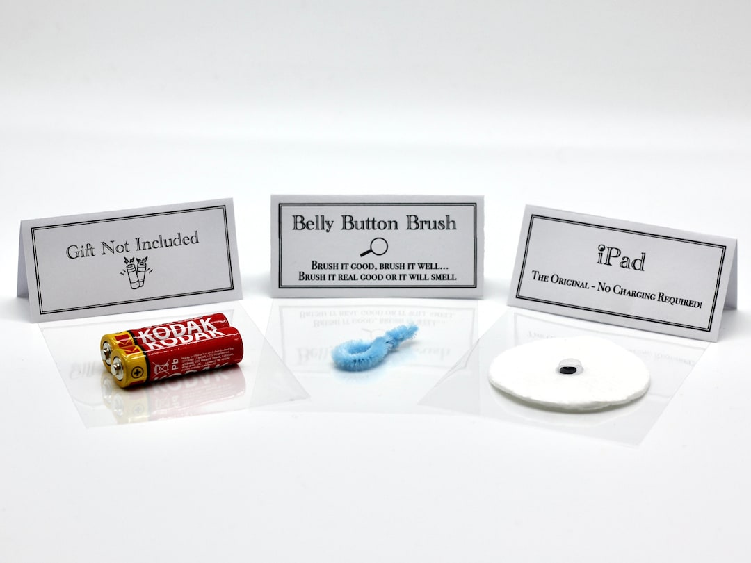 BELLY BUTTON CLEANER Set Silly Novelty Gifts Etsy UK