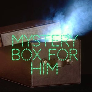Mystery Box per Lui; Scatola di Compleanno per Uomo; Mystery Box per Uomo; Mystery Box per Uomo; Scatola a Sorpresa per Lui; Scatola di Natale per Uomo; Scatola a Sorpresa per Uomo