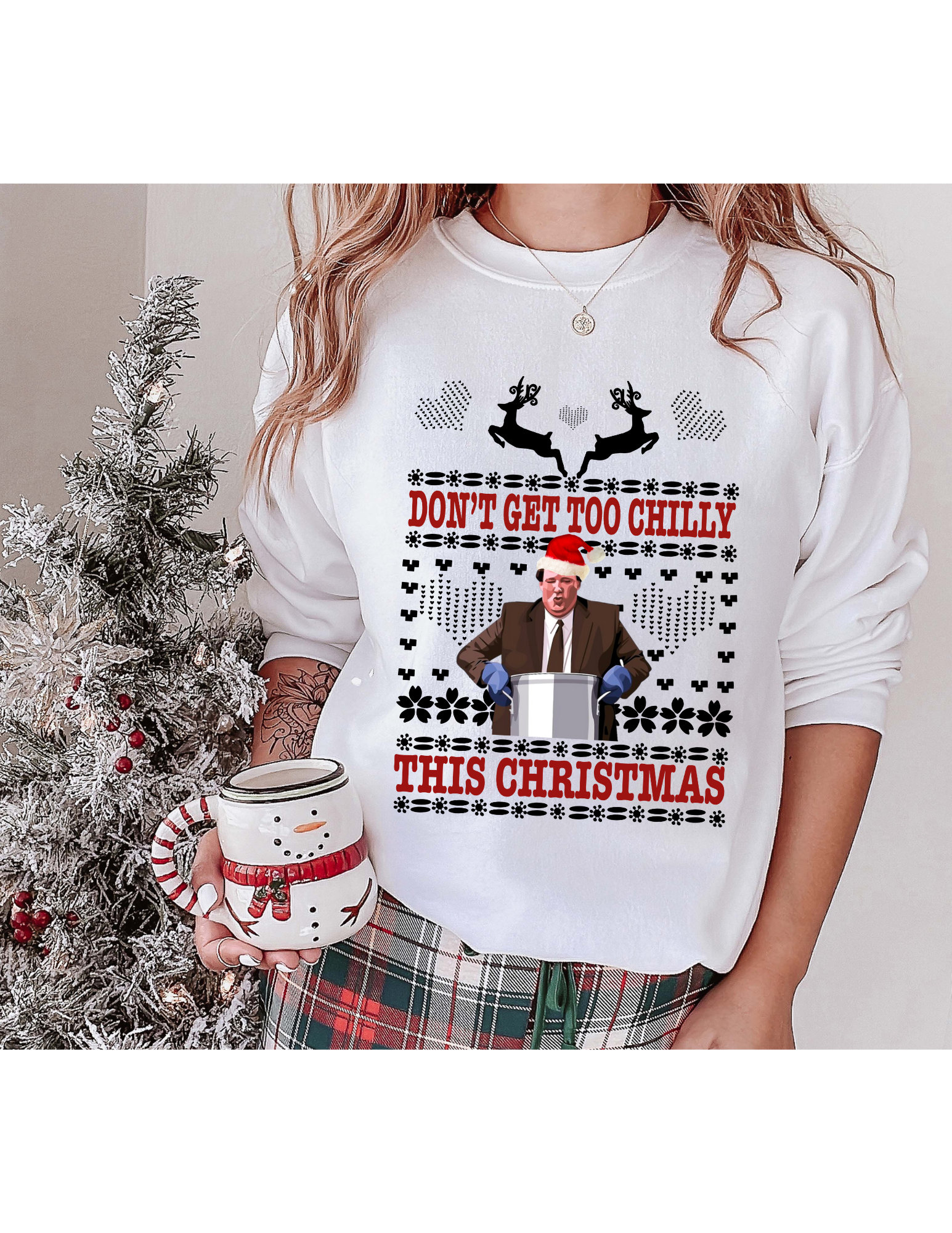 Kevin the office 2025 christmas sweater
