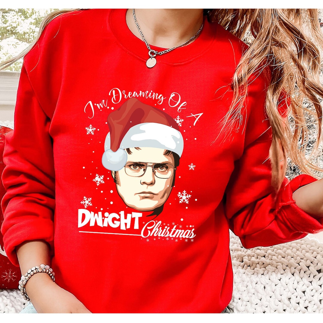 The Office Christmas Sweater, Ugly Sweater, Dwight Schrute Sweater, Christmas Sweater, Gildan