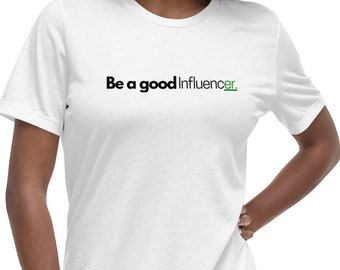 Green Influencer Tee Relaxed Fit Women's
