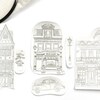 World Cities Embroidery Patterns: London, Sydney, Rome, Paris, New York ...