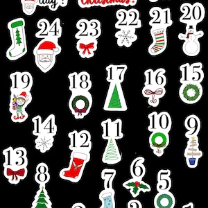 December decoratieve maandelijkse data