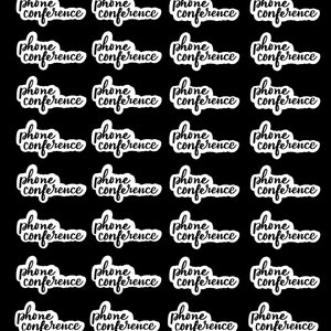 Phone Conference Script