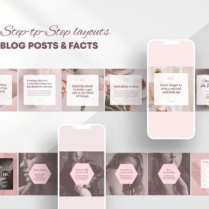 Carousel posts templates include unique and interesting ideas of engagement and promotion your services or products. It will be a great Insta booster for your social media feed.