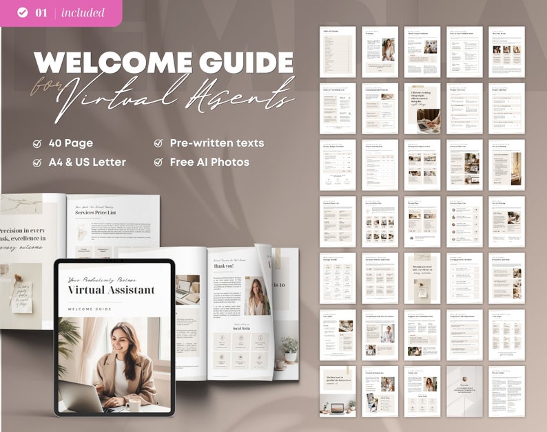 Virtual Assistant Client Guide Virtual Assistant Client Onboarding Template Bundle: Legal Forms ...