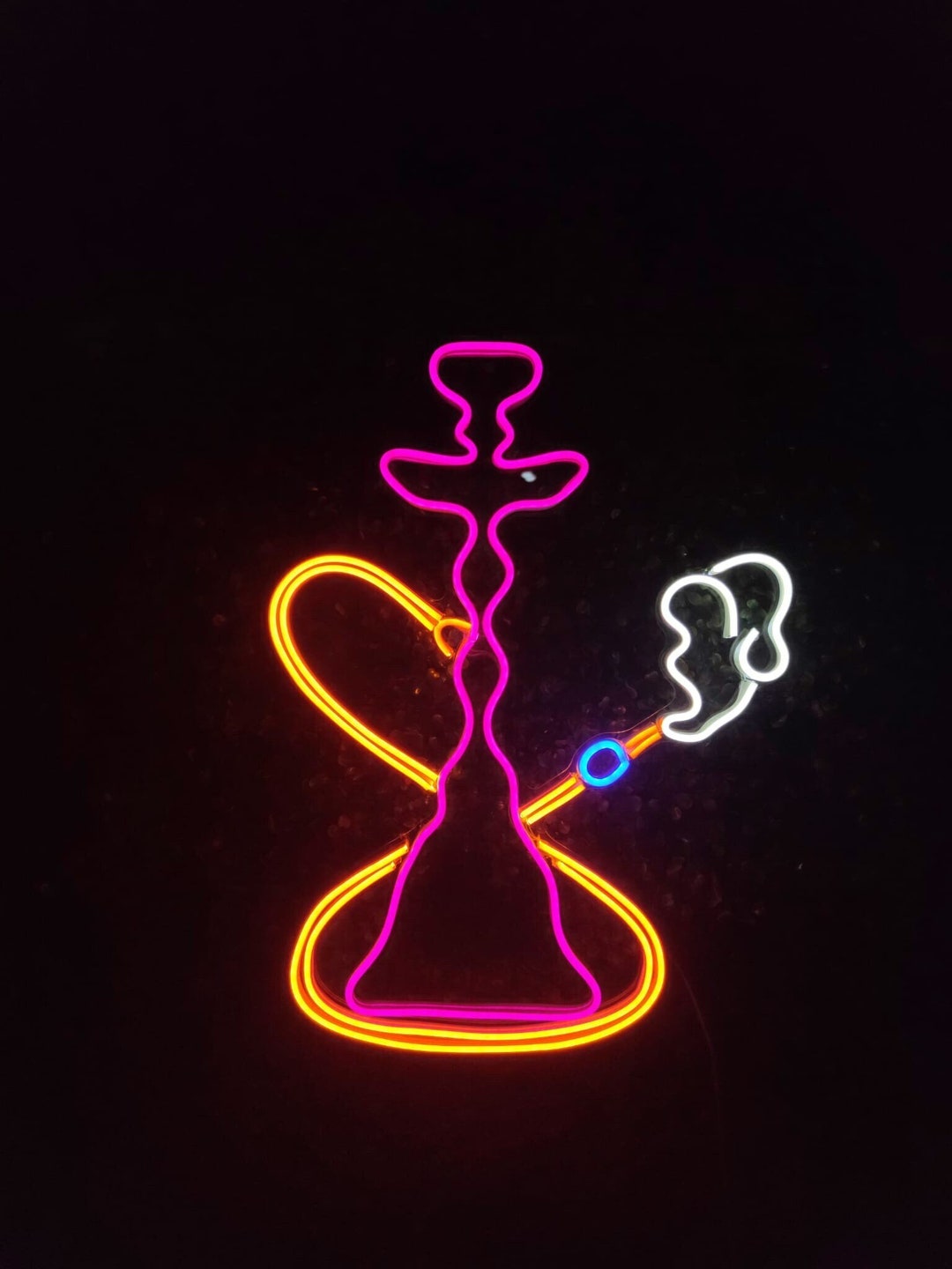 Hookah Neon Led Sign , Hookah Light , Cafe Bar Decor Etsy