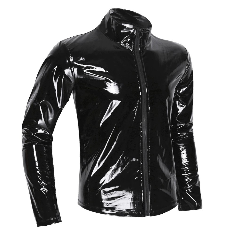 Sissy ABDL Latex Long Sleeve Top Wet Look Long Sleeve Top - Etsy