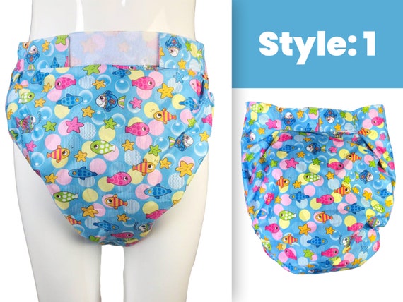  ABDL DDLG Unicorn Adult Baby Underwear (s) Blue : Clothing,  Shoes & Jewelry