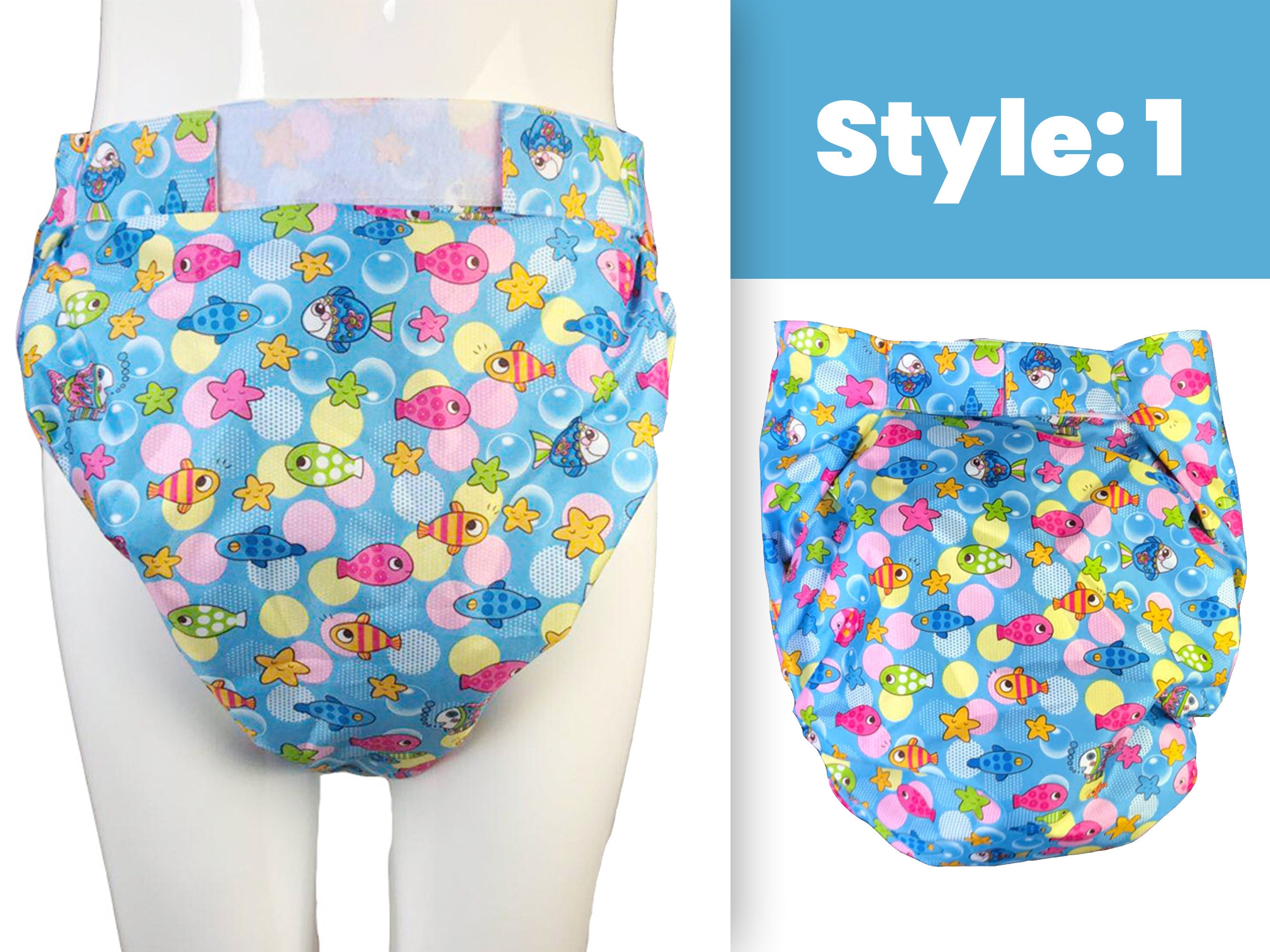 Reusable ABDL Diaper, Abdl Clothing, Adult Baby Sleeper, Leakproof PVC TPE  Plastic Touch Blend, Little Space Ddlg Abdl Underwear 