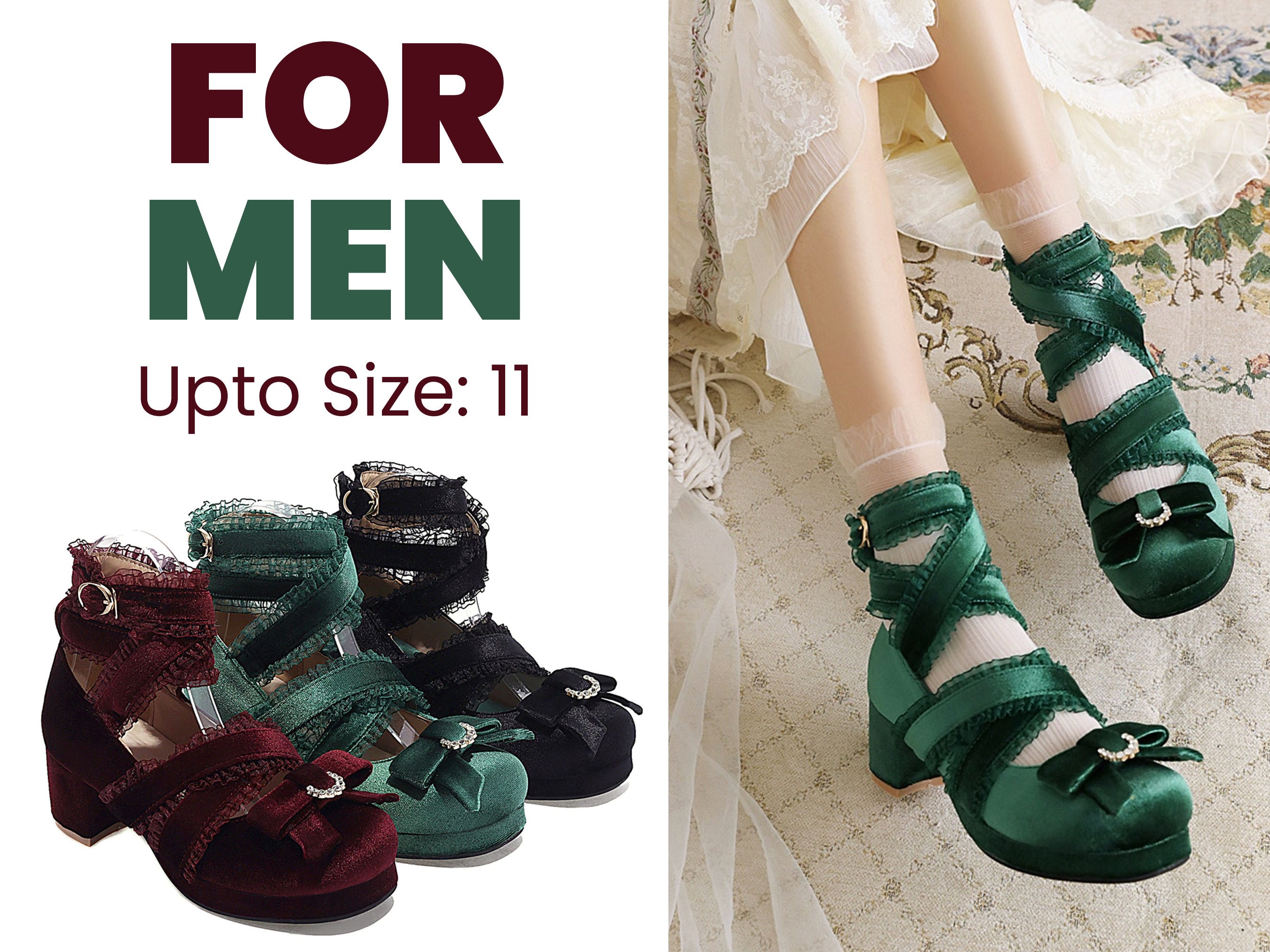 Buy Unisex Men's Women's Sandals Platform Parallel Straps Stiletto High  Heels Zip Boots Red EU44 - US Size 11 Women/9.5 Men Online at Lowest Price  Ever in India | Check Reviews &