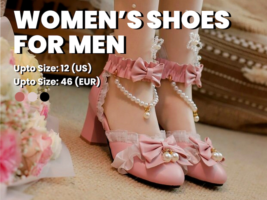 Femboy Shoes, Crossdresser Shoes, Sissy Shoes, Transgender Shoes, High
