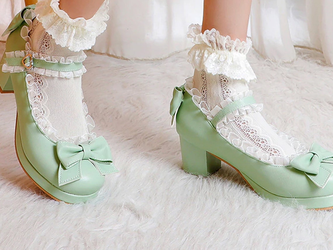 Femboy Crossdresser Sissy Shoes High Heel Mary Jane Style - Etsy