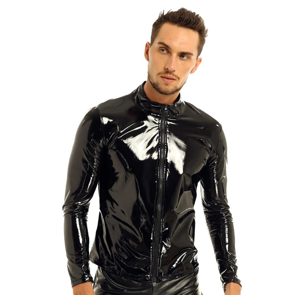 Sissy ABDL Latex Long Sleeve Top Wet Look Long Sleeve Top - Etsy