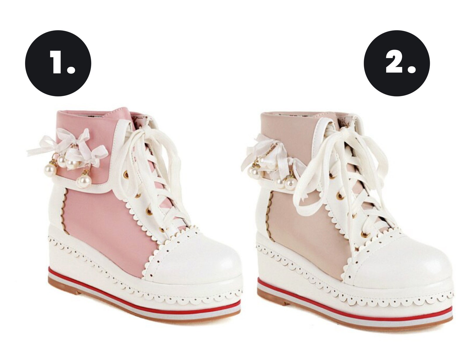 Adult Femboy Sissy Platform Sneakers. ABDL Booties Etsy UK