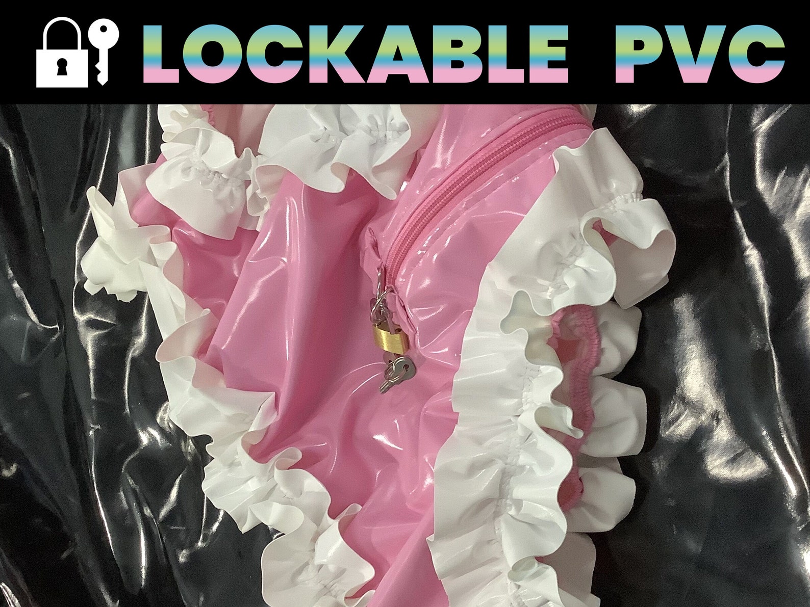 Lockable ABDL Diaper Cover PVC Latex Blend ABDL Humiliating Etsy