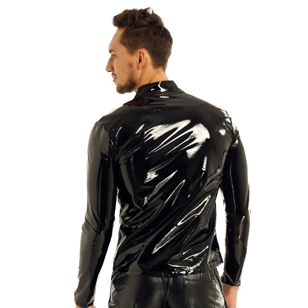 Sissy ABDL Latex Long Sleeve Top Wet Look Long Sleeve Top - Etsy