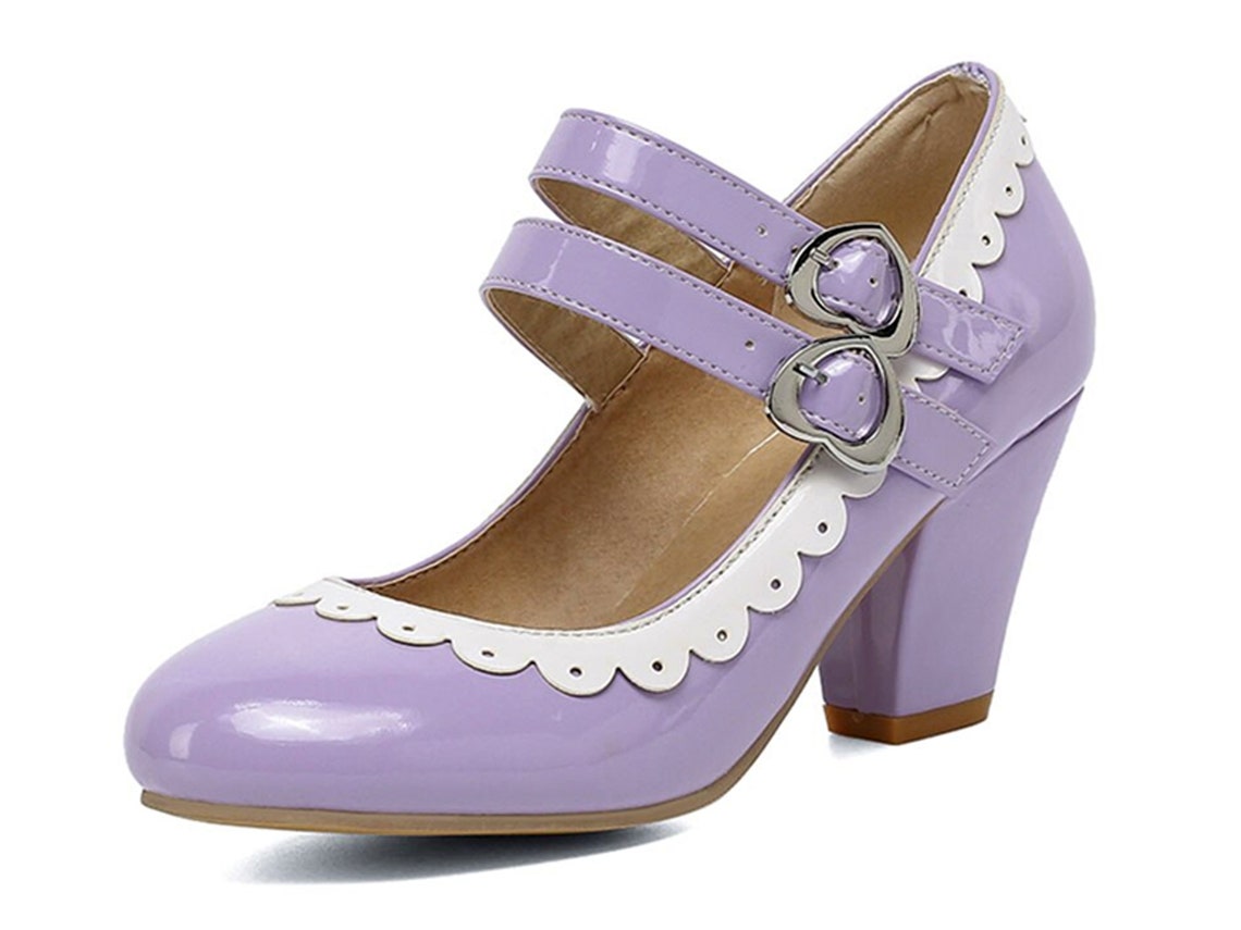 Femboy Crossdresser Sissy Shoes High Heel Mary Jane Style | Etsy