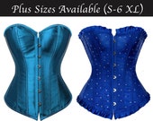 Celestial Dark Blue Corset