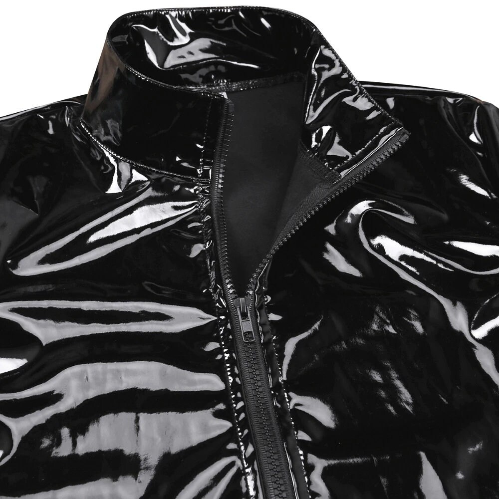 Sissy ABDL Latex Long Sleeve Top Wet Look Long Sleeve Top - Etsy