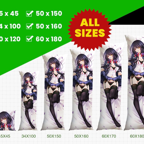 Anime Body Pillows Etsy