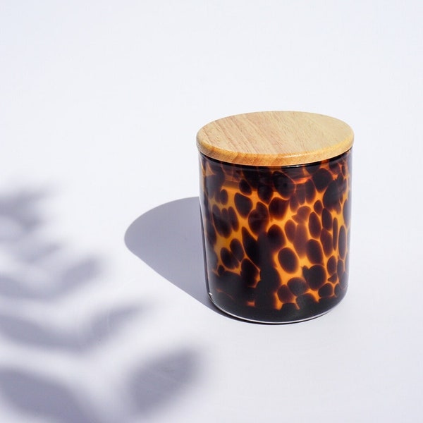 Tortoise Shell Glass - Etsy
