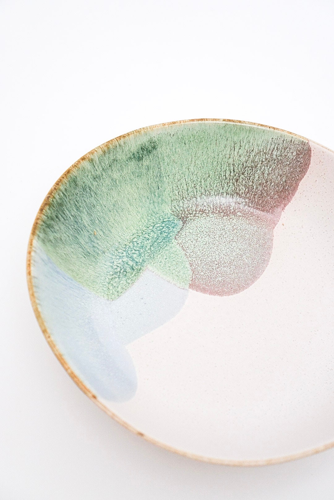 Handmade Ceramic Watercolour Glaze Pasta Bowl Etsy UK