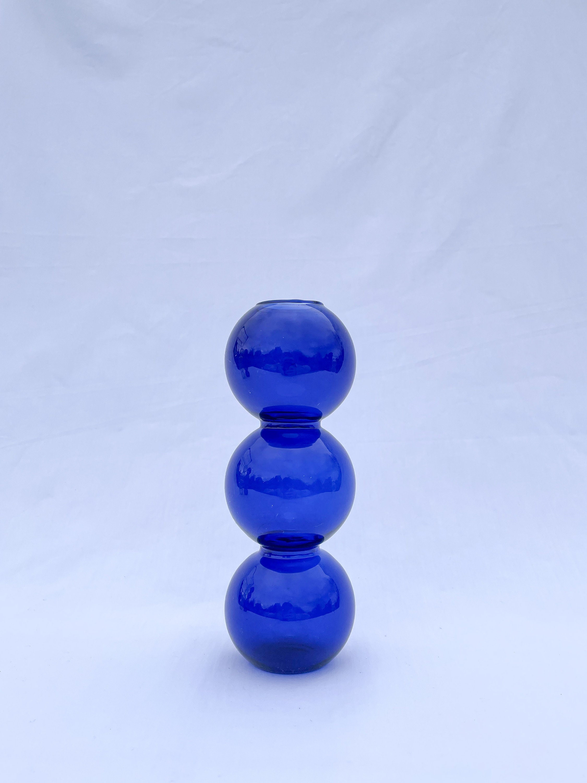 Assorted Coloured Glass Bubble Vase Sculpture Decor Etsy