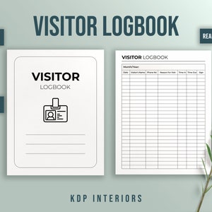 Visitors guest book Welcome Enjoy your stay: Log book for Vacation