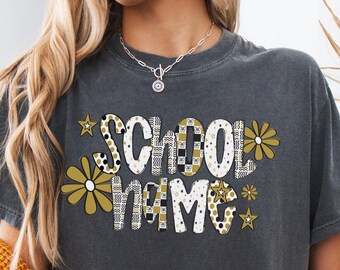 Custom School Name Shirt, Personalized School Name Shirt, School Spirit Tee, Teacher Team Shirt, Custom Game Day, Teacher Crew