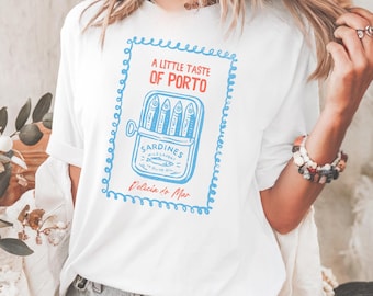 Comfort Colors  Shirt, Coastal Aesthetic Gift, Fisherman Aesthetic, Sardines T-shirt, Tinned Fish  Shirt, Retro Sardines, Seafood Lover