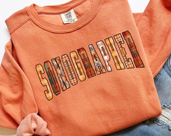 Sonographer Sweatshirt, Ultrasound Student Sweatshirt, Ultrasound Tech Sweater, Fall  Sonography Shirt, Graduation Gift for Ultrasound Tech