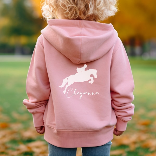 Custom Horse Hoodie, Equestrian Rider Shirt, Personalized Horse Riding Hoodie, Horse Girl, Horse Lover Sweatshirt, Country girl,