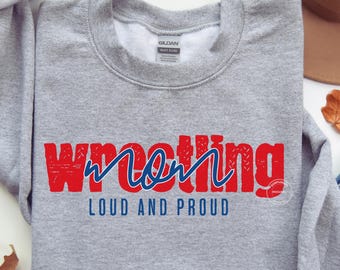 Wrestling Mom Sweatshirt