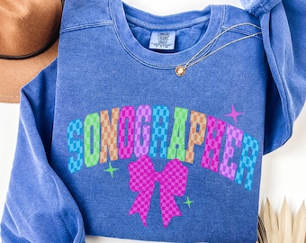 Sonographer Sweatshirt, Ultrasound Student Sweatshirt, Ultrasound Tech Sweater, Fall  Sonography Shirt, Graduation Gift for Ultrasound Tech