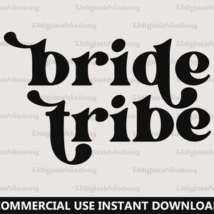 Braut Svg, Hochzeit Svg, Digital Download, Braut Svg, Brautjungfer Svg, Retro Schriftart Svg, Bachelorette Party Svg, Silhouette Cricut
