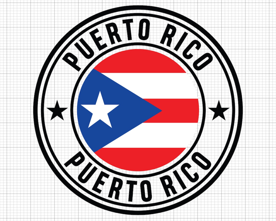 Puerto Rico Svg, Digital Download, Puerto Rico Flag Svg, Puerto Rico ...